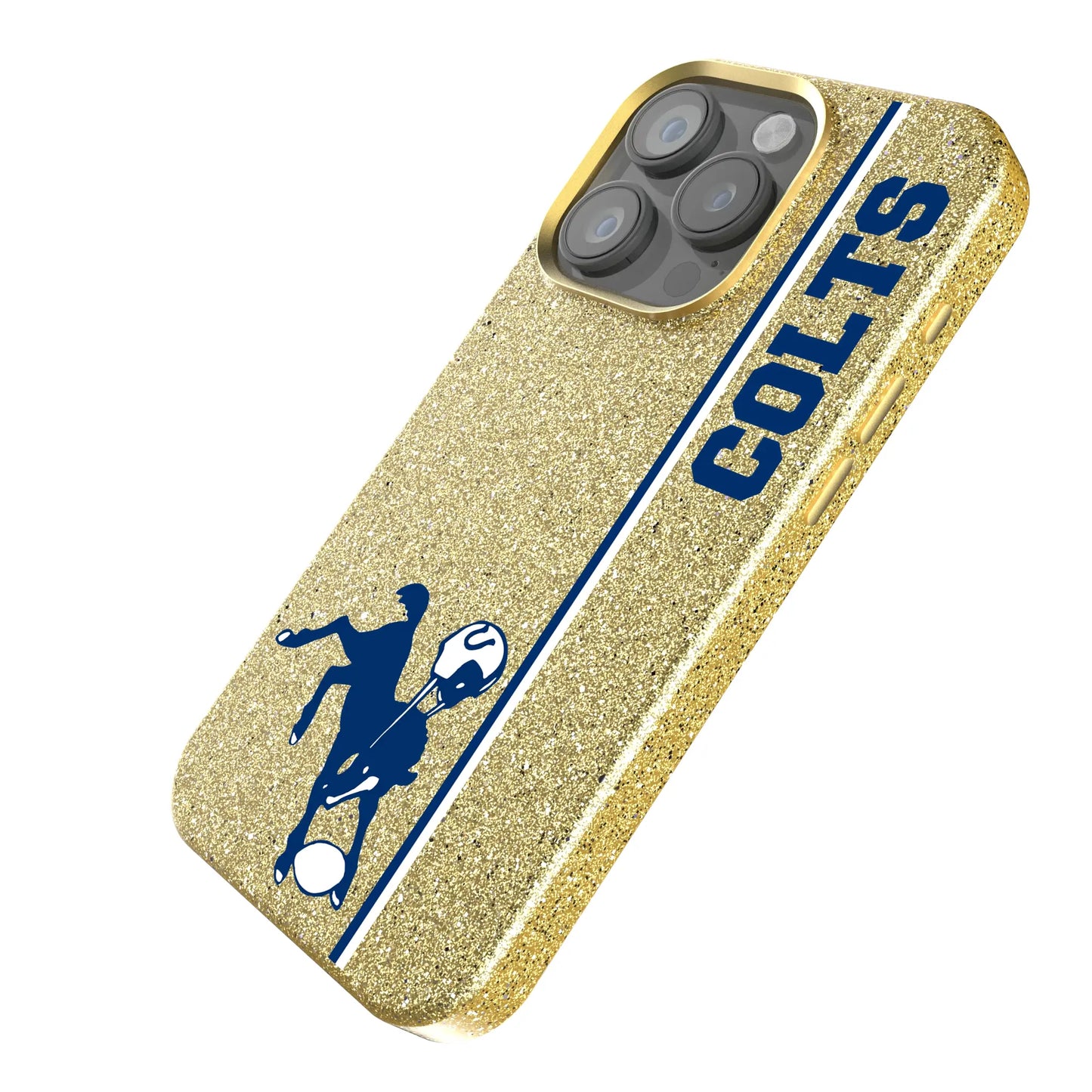 Baltimore Colts 1946 Historic Collection Sidebar Bling Phone Case for Apple iPhone