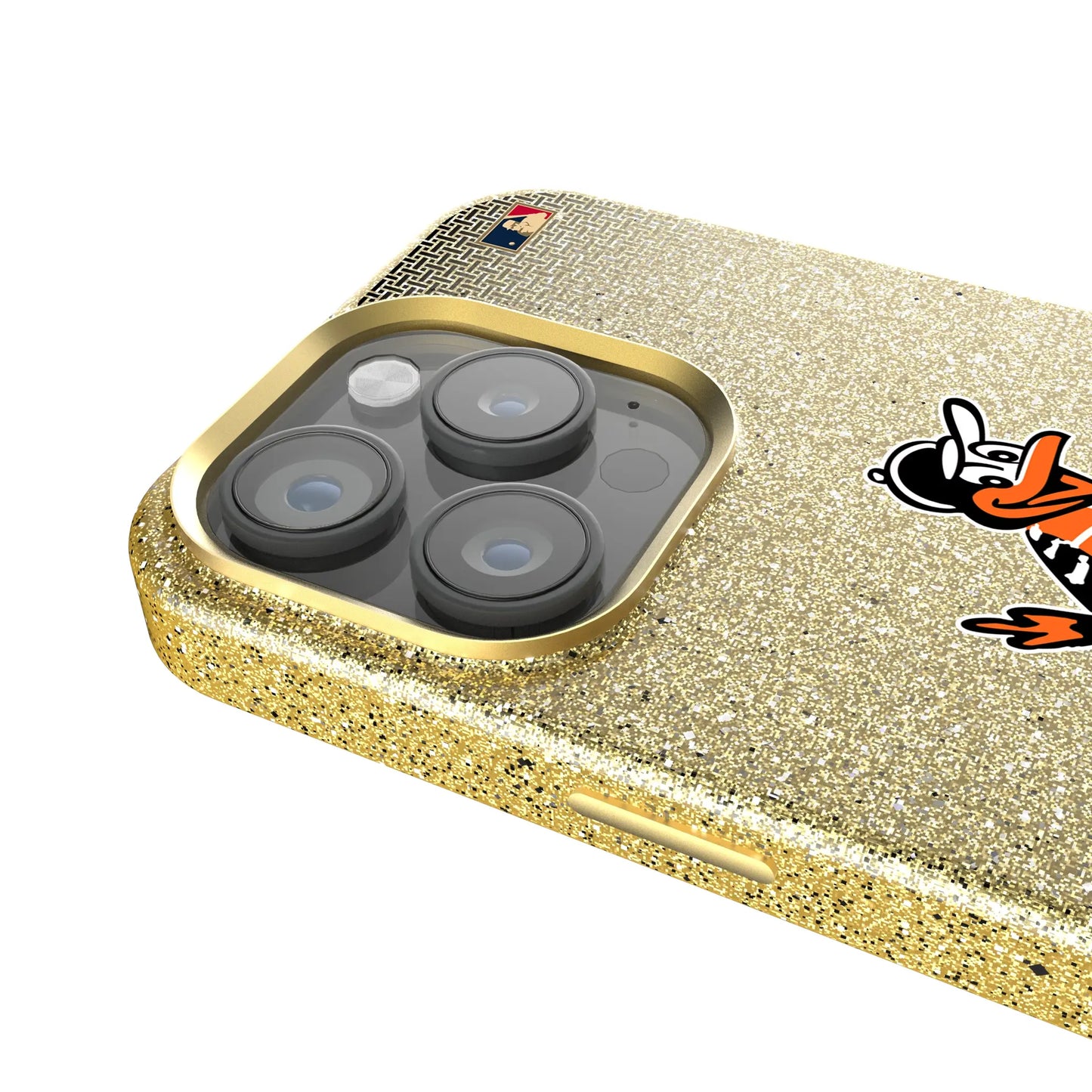 Baltimore Orioles 1954-1963 - Cooperstown Collection Linen Bling Phone Case for Apple iPhone