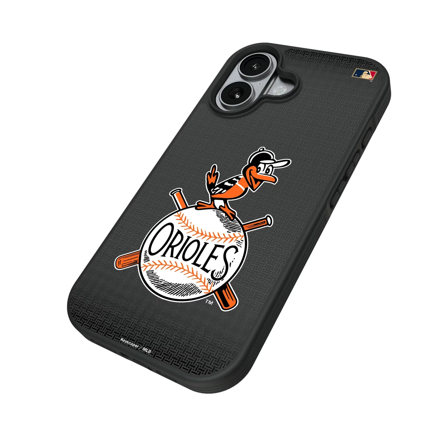 Baltimore Orioles 1954-1963 - Cooperstown Collection Linen Bump Phone Case for Apple iPhone