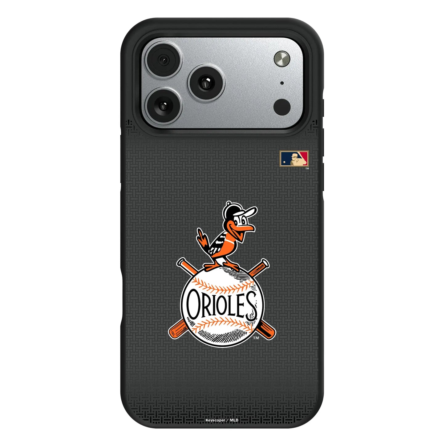 Baltimore Orioles 1954-1963 - Cooperstown Collection Linen Bump Phone Case for Apple iPhone