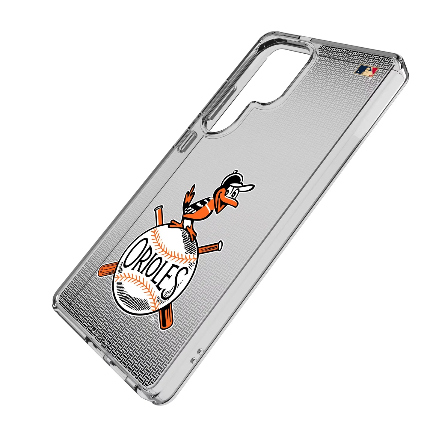 Baltimore Orioles 1954-1963 - Cooperstown Collection Linen Clear Phone Case for Samsung Galaxy