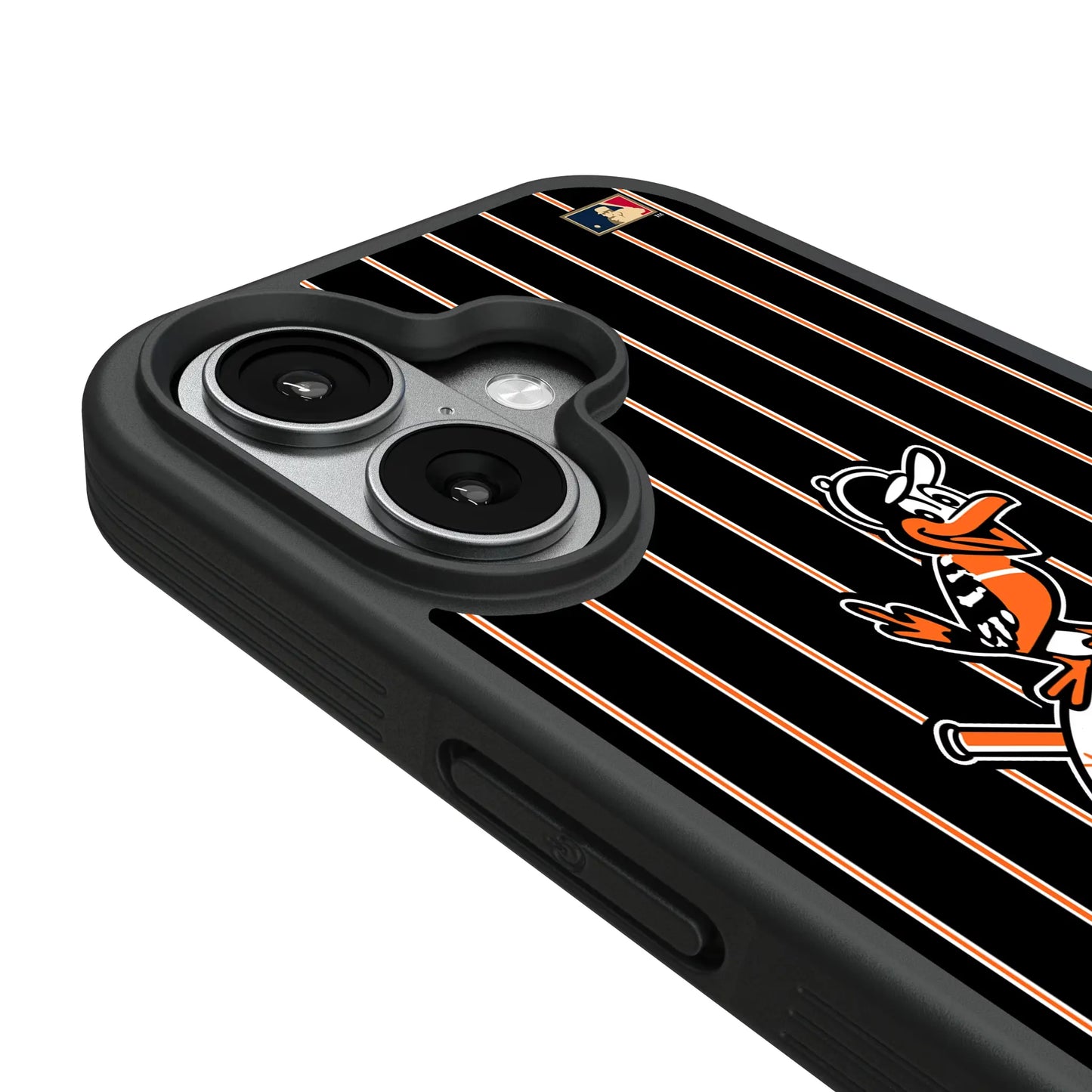 Baltimore Orioles 1954-1963 - Cooperstown Collection Pinstripe Bump Phone Case for Apple iPhone