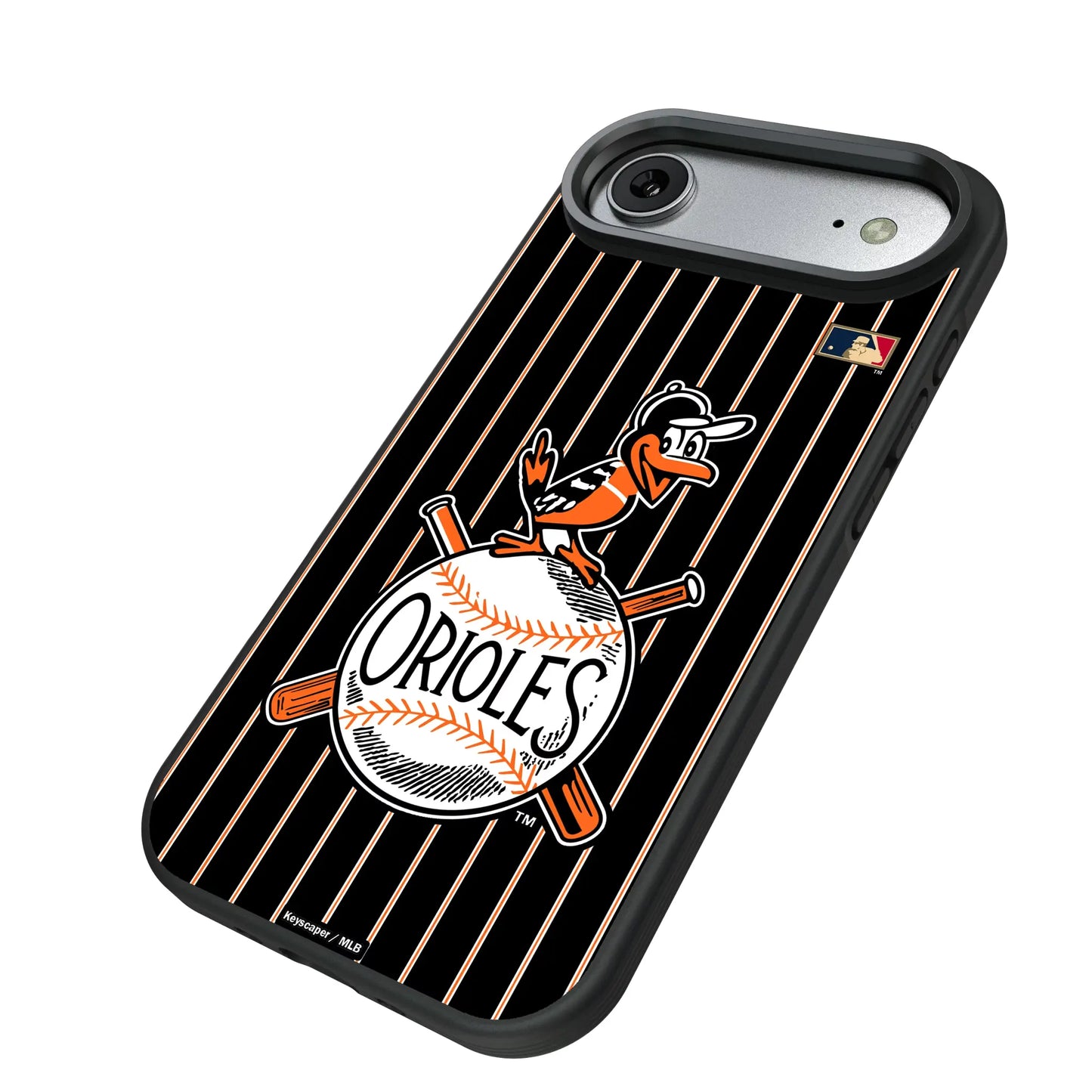 Baltimore Orioles 1954-1963 - Cooperstown Collection Pinstripe Bump Phone Case for Apple iPhone