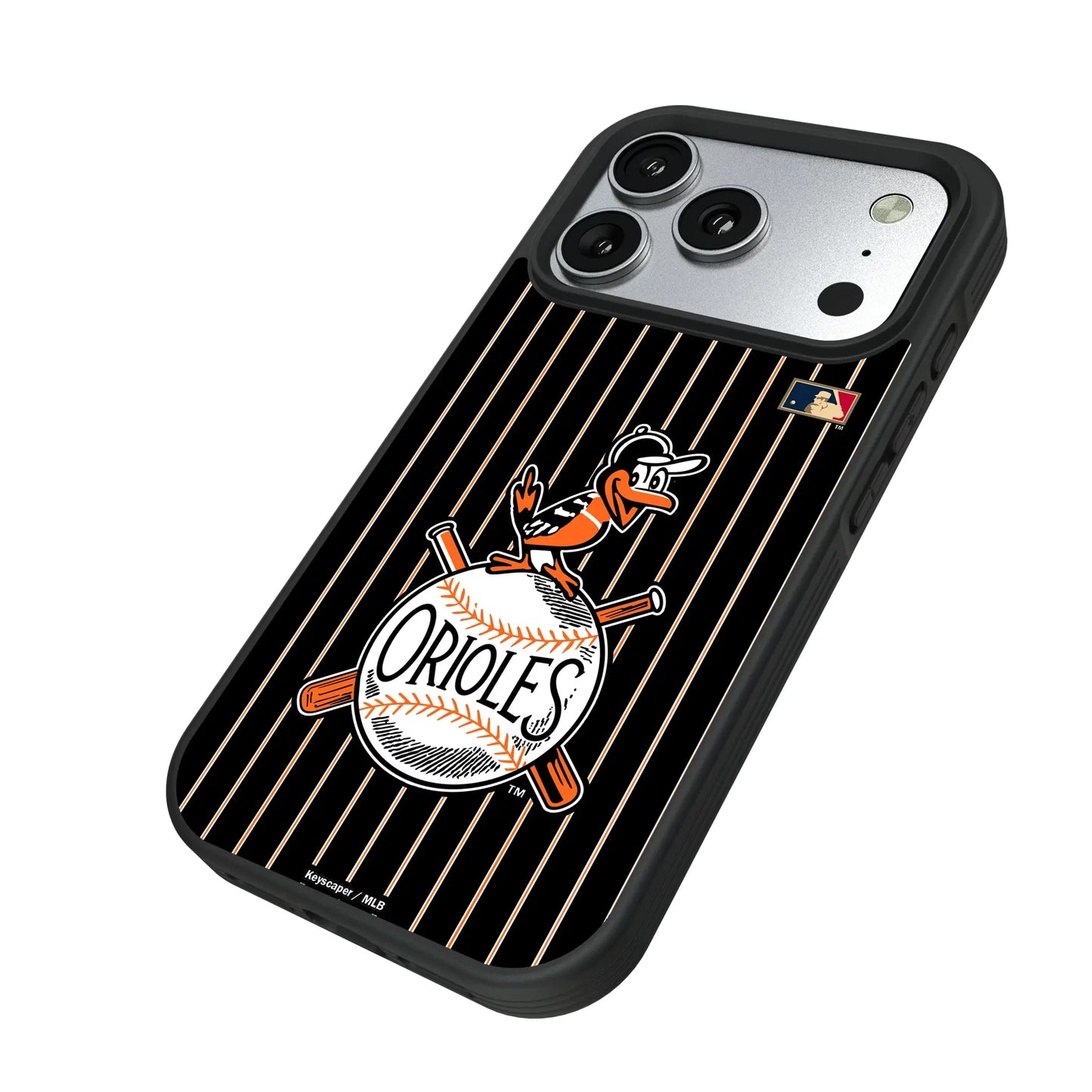 Baltimore Orioles 1954-1963 - Cooperstown Collection Pinstripe Bump Phone Case for Apple iPhone