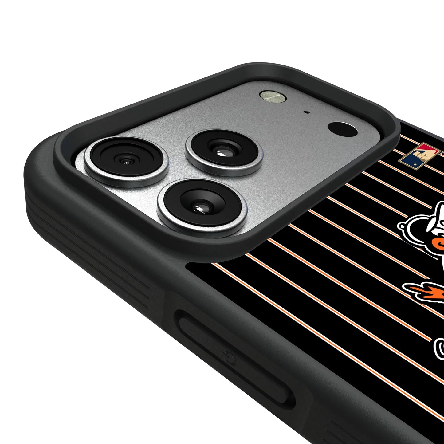 Baltimore Orioles 1954-1963 - Cooperstown Collection Pinstripe Bump Phone Case for Apple iPhone