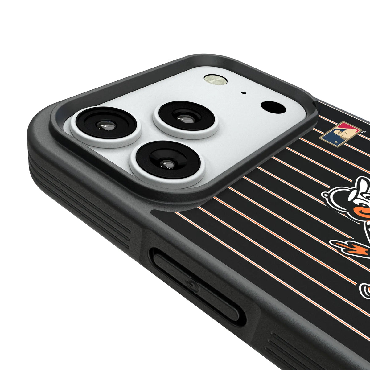 Baltimore Orioles 1954-1963 - Cooperstown Collection Pinstripe Bump Phone Case for Apple iPhone
