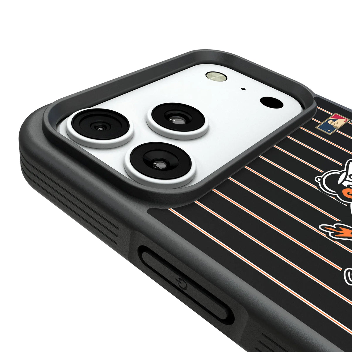 Baltimore Orioles 1954-1963 - Cooperstown Collection Pinstripe Bump Phone Case for Apple iPhone
