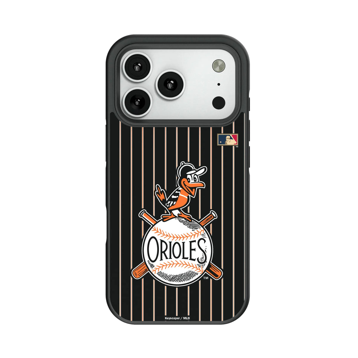 Baltimore Orioles 1954-1963 - Cooperstown Collection Pinstripe Bump Phone Case for Apple iPhone