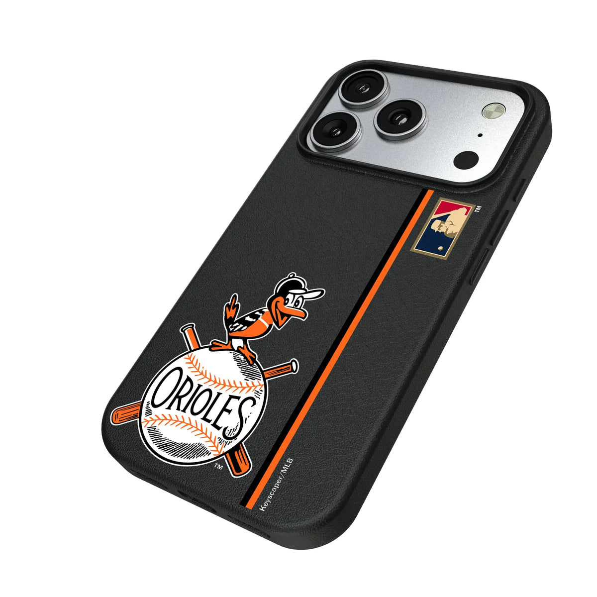 Baltimore Orioles 1954-1963 - Cooperstown Collection Sidebar MagSafe Compatible Phone Case for Apple iPhone
