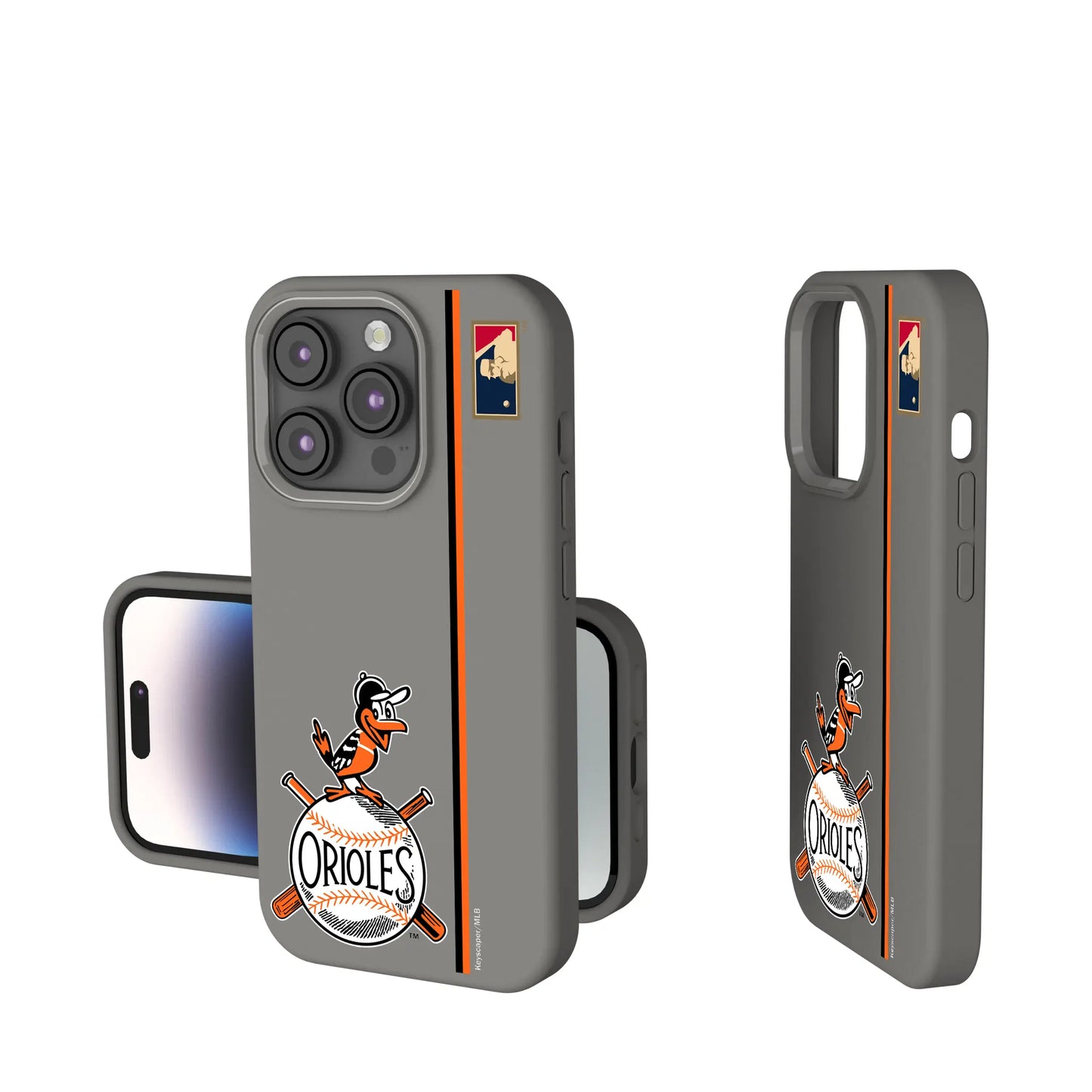 Baltimore Orioles 1954-1963 - Cooperstown Collection Sidebar Soft Touch Phone Case for Apple iPhone