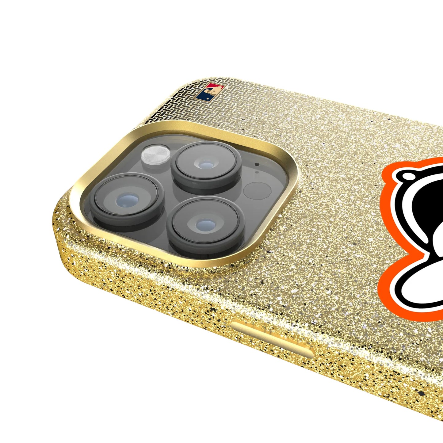 Baltimore Orioles 1955 - Cooperstown Collection Linen Bling Phone Case for Apple iPhone