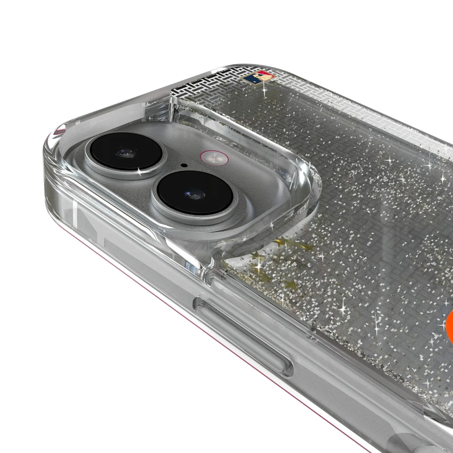 Baltimore Orioles 1955 - Cooperstown Collection Linen Glitter Phone Case for Apple iPhone