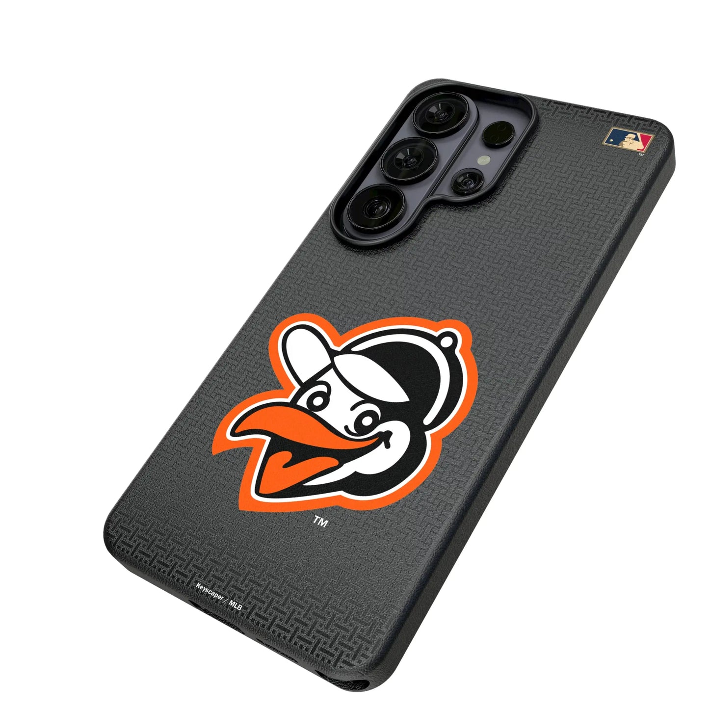 Baltimore Orioles 1955 - Cooperstown Collection Linen MagSafe Compatible Phone Case for Samsung Galaxy