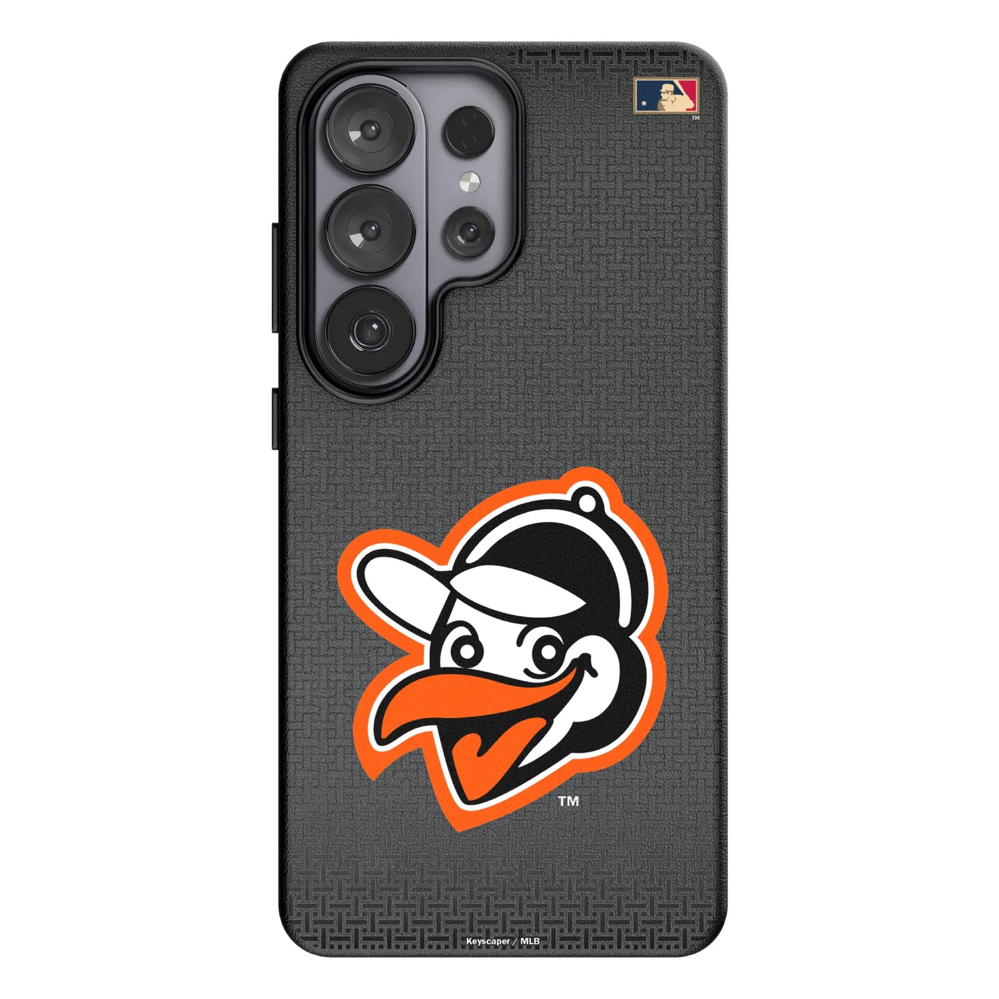 Baltimore Orioles 1955 - Cooperstown Collection Linen MagSafe Compatible Phone Case for Samsung Galaxy