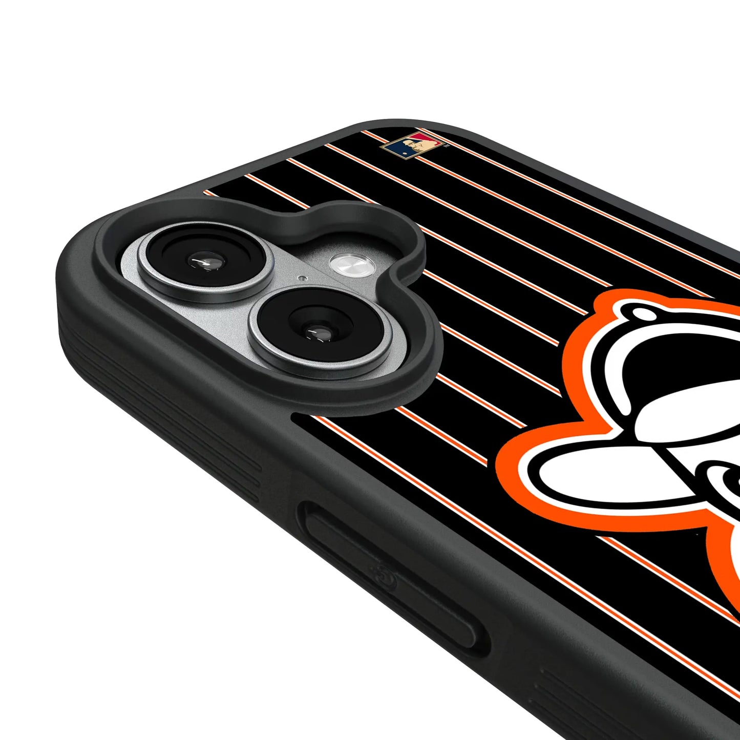 Baltimore Orioles 1955 - Cooperstown Collection Pinstripe Bump Phone Case for Apple iPhone