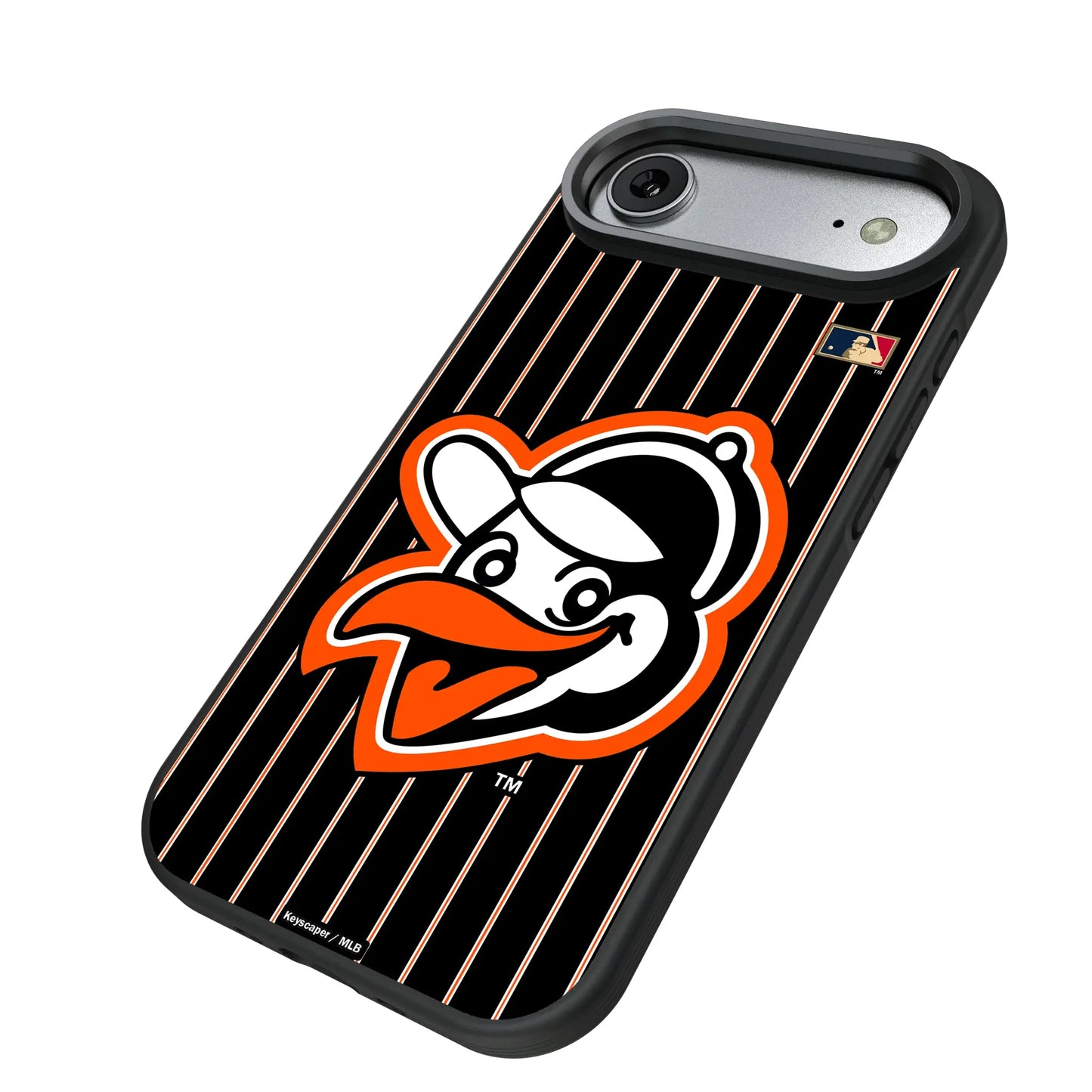 Baltimore Orioles 1955 - Cooperstown Collection Pinstripe Bump Phone Case for Apple iPhone