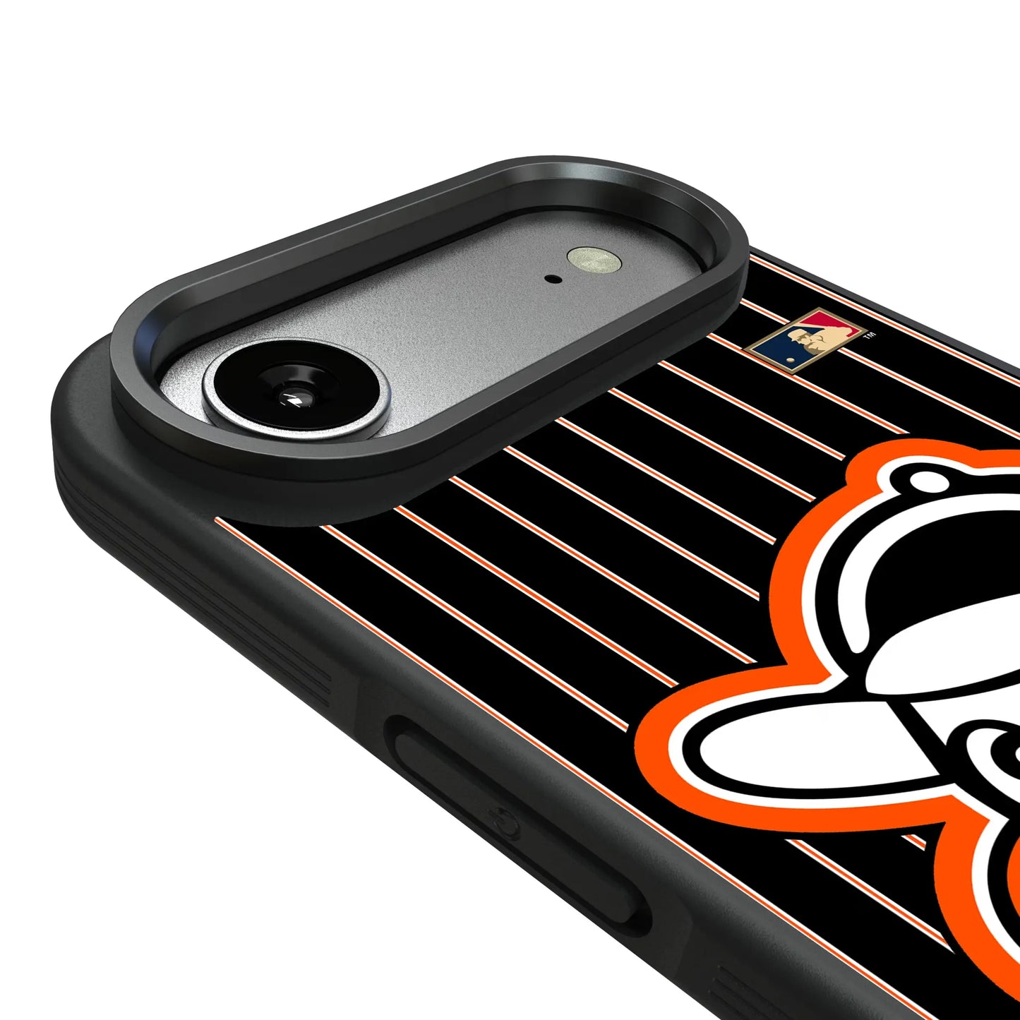 Baltimore Orioles 1955 - Cooperstown Collection Pinstripe Bump Phone Case for Apple iPhone