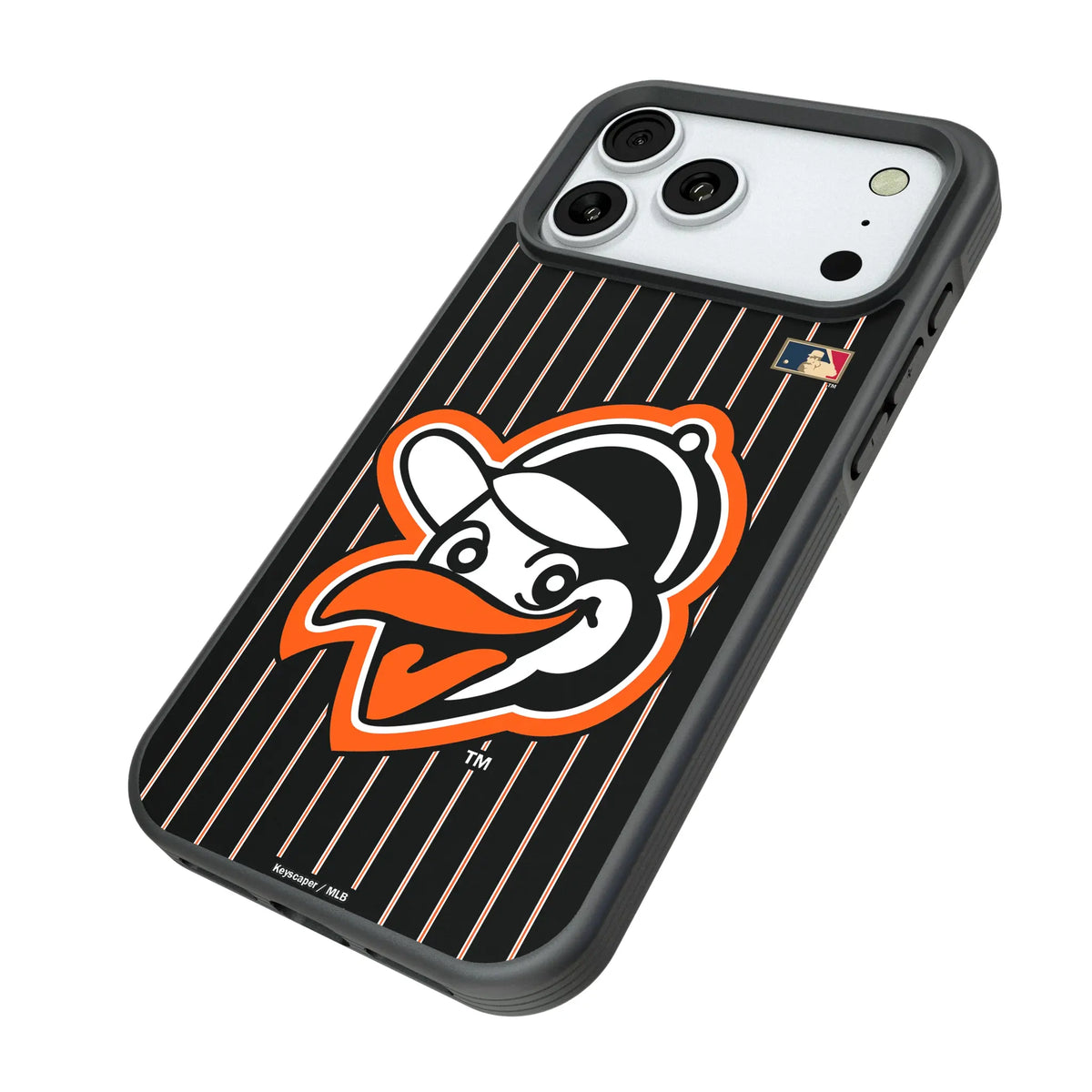 Baltimore Orioles 1955 - Cooperstown Collection Pinstripe Bump Phone Case for Apple iPhone