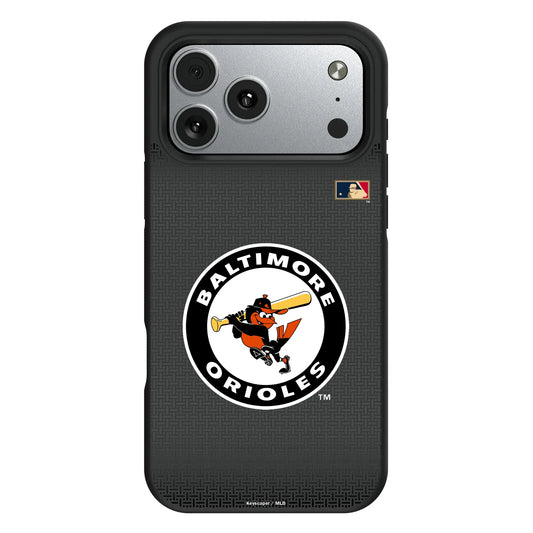 Baltimore Orioles 1966-1969 - Cooperstown Collection Linen Bump Phone Case for Apple iPhone