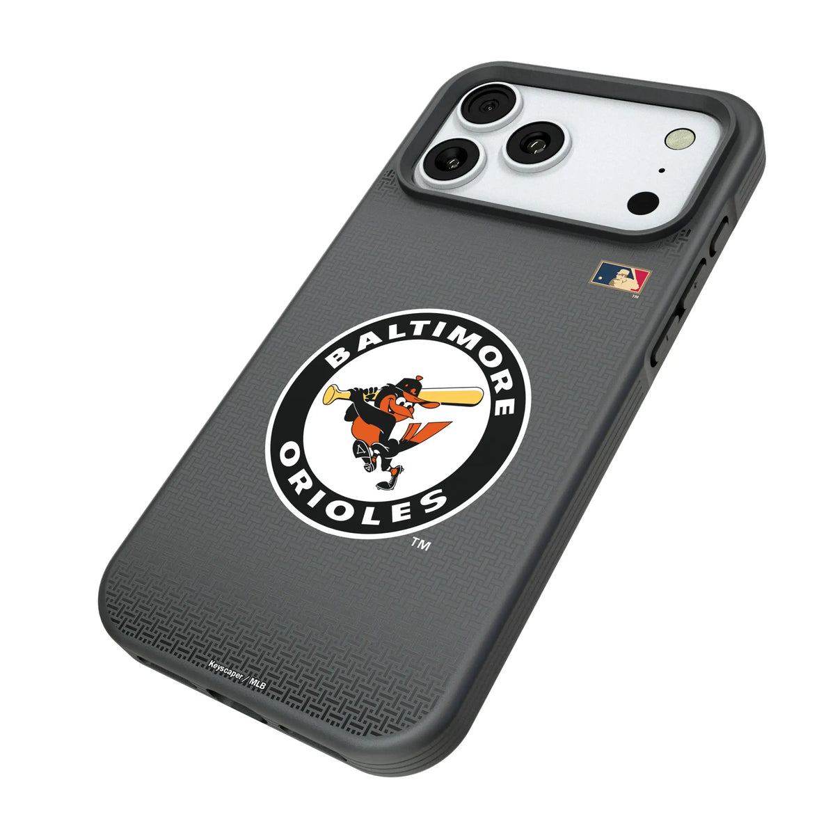 Baltimore Orioles 1966-1969 - Cooperstown Collection Linen Bump Phone Case for Apple iPhone