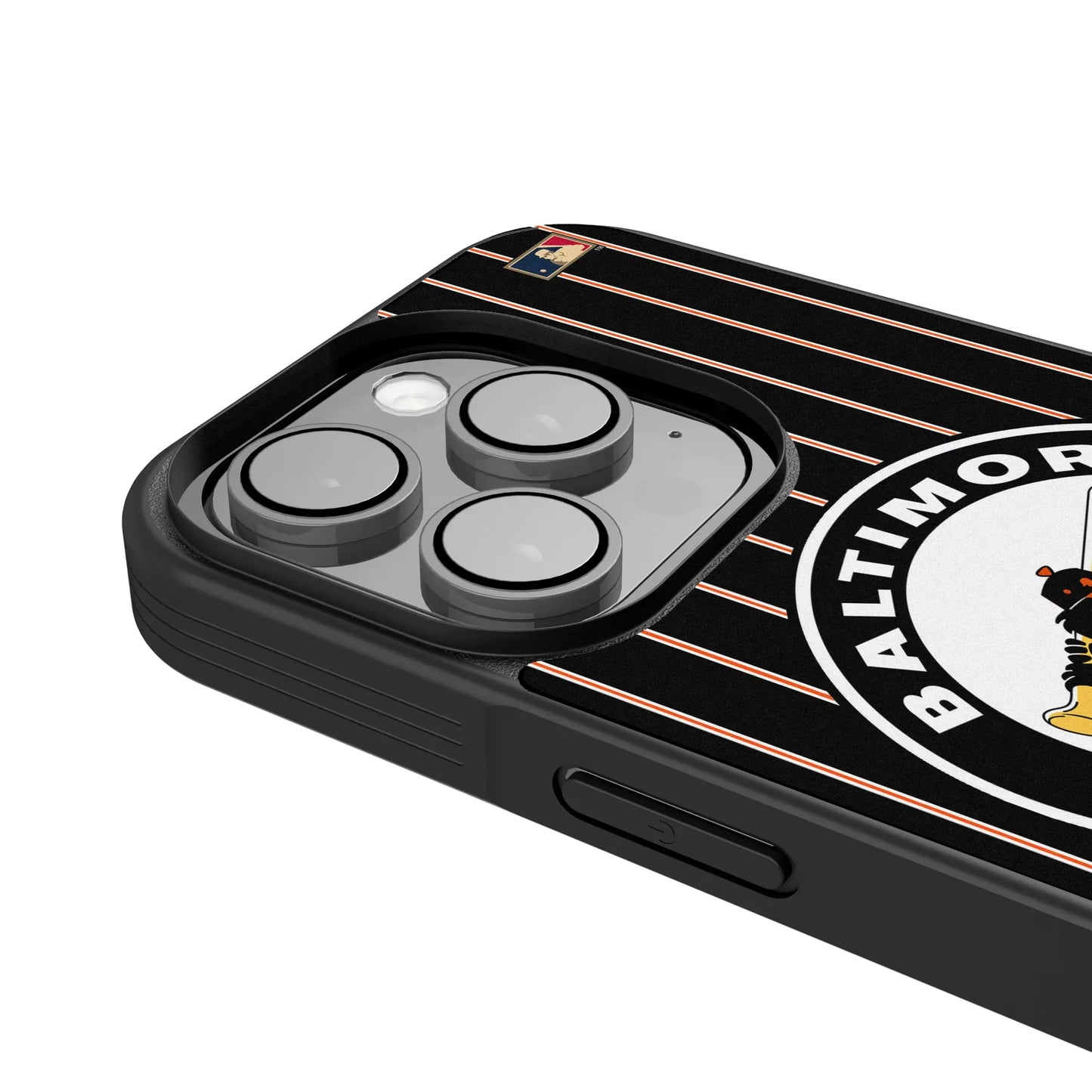Baltimore Orioles 1966-1969 - Cooperstown Collection Pinstripe Bump Phone Case for Apple iPhone