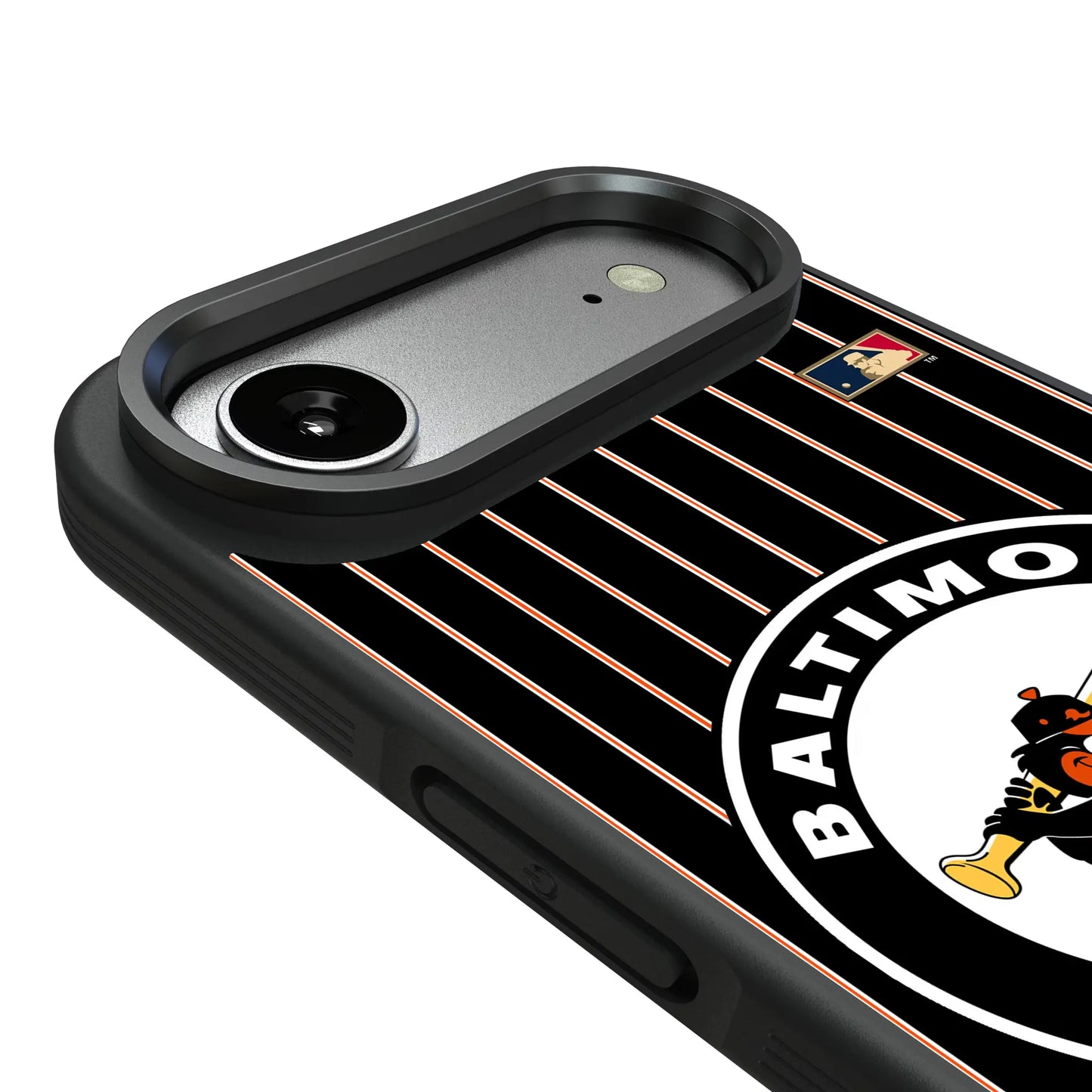 Baltimore Orioles 1966-1969 - Cooperstown Collection Pinstripe Bump Phone Case for Apple iPhone