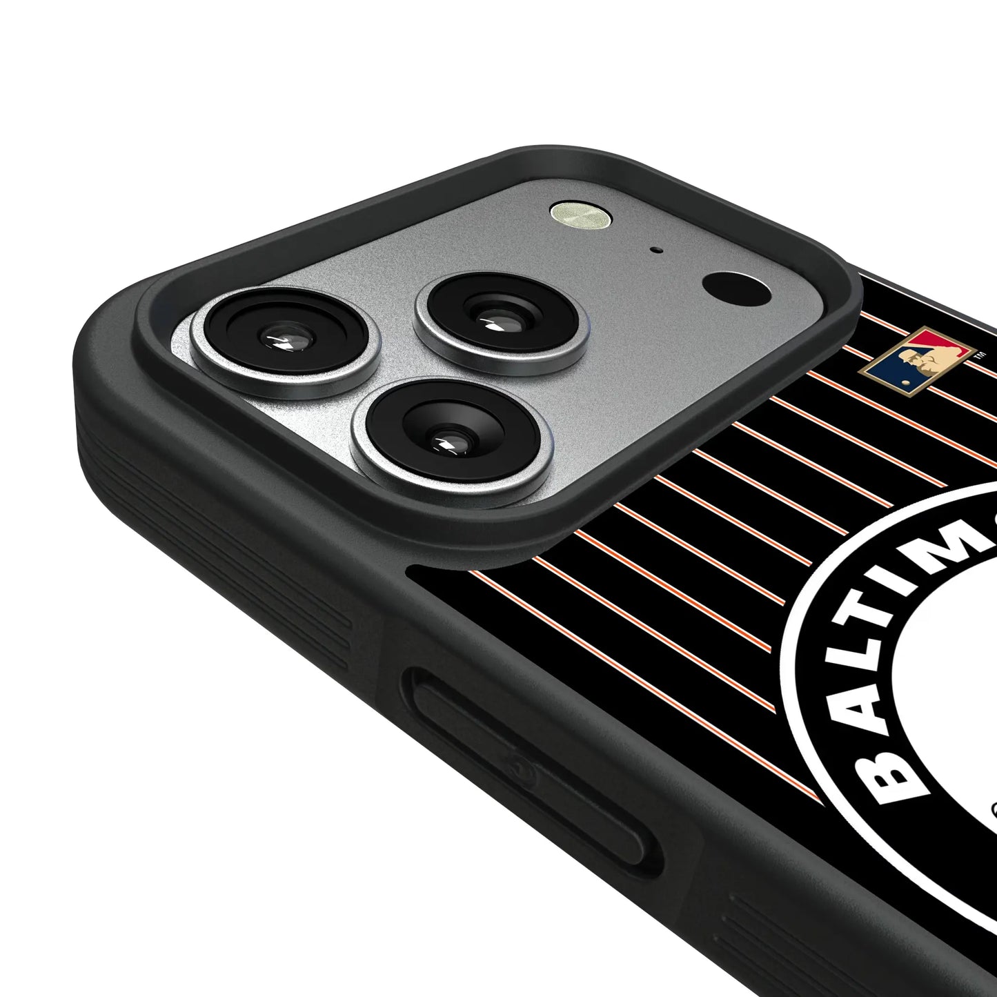 Baltimore Orioles 1966-1969 - Cooperstown Collection Pinstripe Bump Phone Case for Apple iPhone