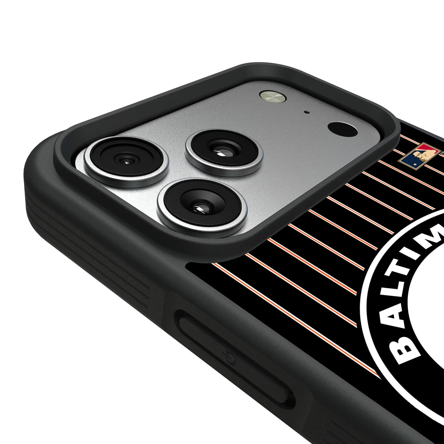 Baltimore Orioles 1966-1969 - Cooperstown Collection Pinstripe Bump Phone Case for Apple iPhone