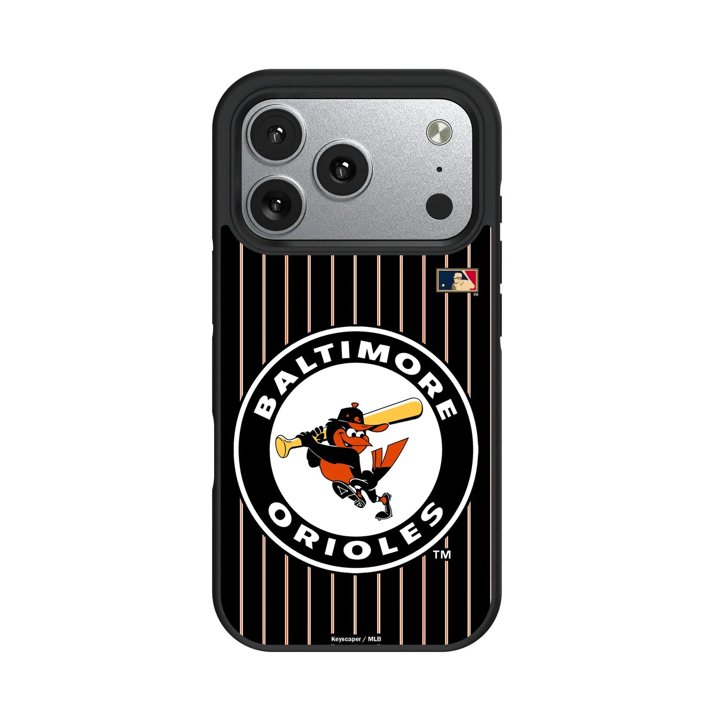 Baltimore Orioles 1966-1969 - Cooperstown Collection Pinstripe Bump Phone Case for Apple iPhone