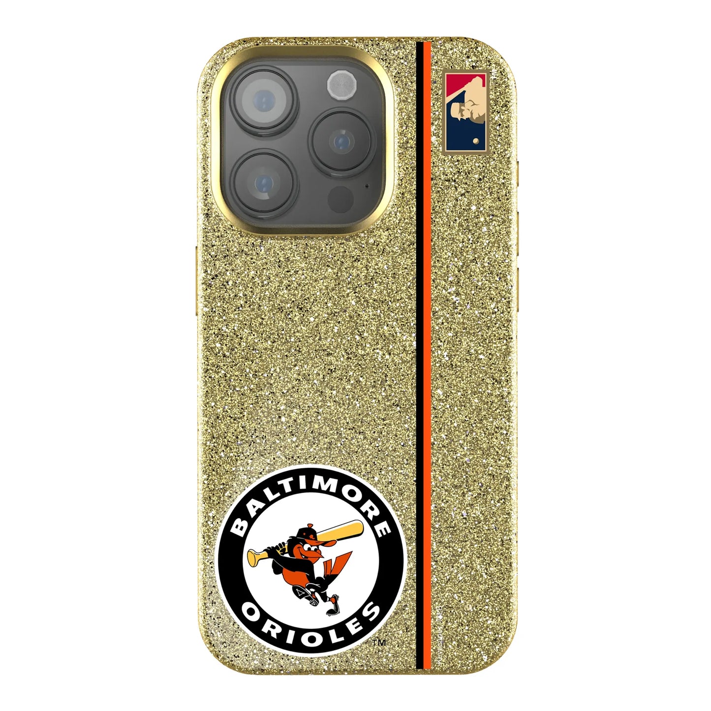 Baltimore Orioles 1966-1969 - Cooperstown Collection Sidebar Bling Phone Case for Apple iPhone