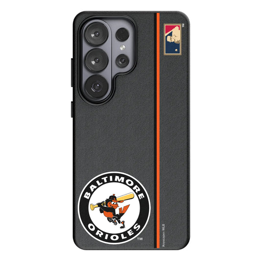 Baltimore Orioles 1966-1969 - Cooperstown Collection Sidebar MagSafe Compatible Phone Case for Samsung Galaxy