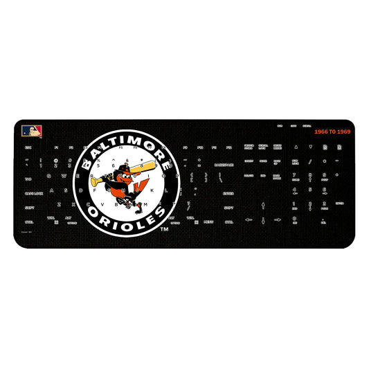 Baltimore Orioles 1966-1969 - Cooperstown Collection Solid Wireless USB Keyboard