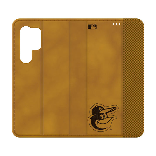 Baltimore Orioles Burn Folio Phone Case for Samsung Galaxy