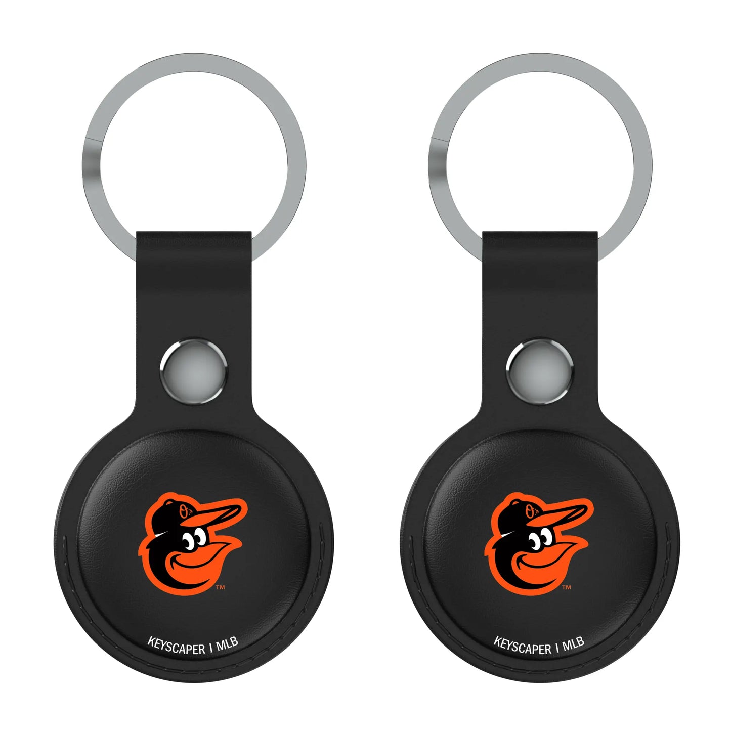 Baltimore Orioles Insignia Black Airtag Holder 2-Pack