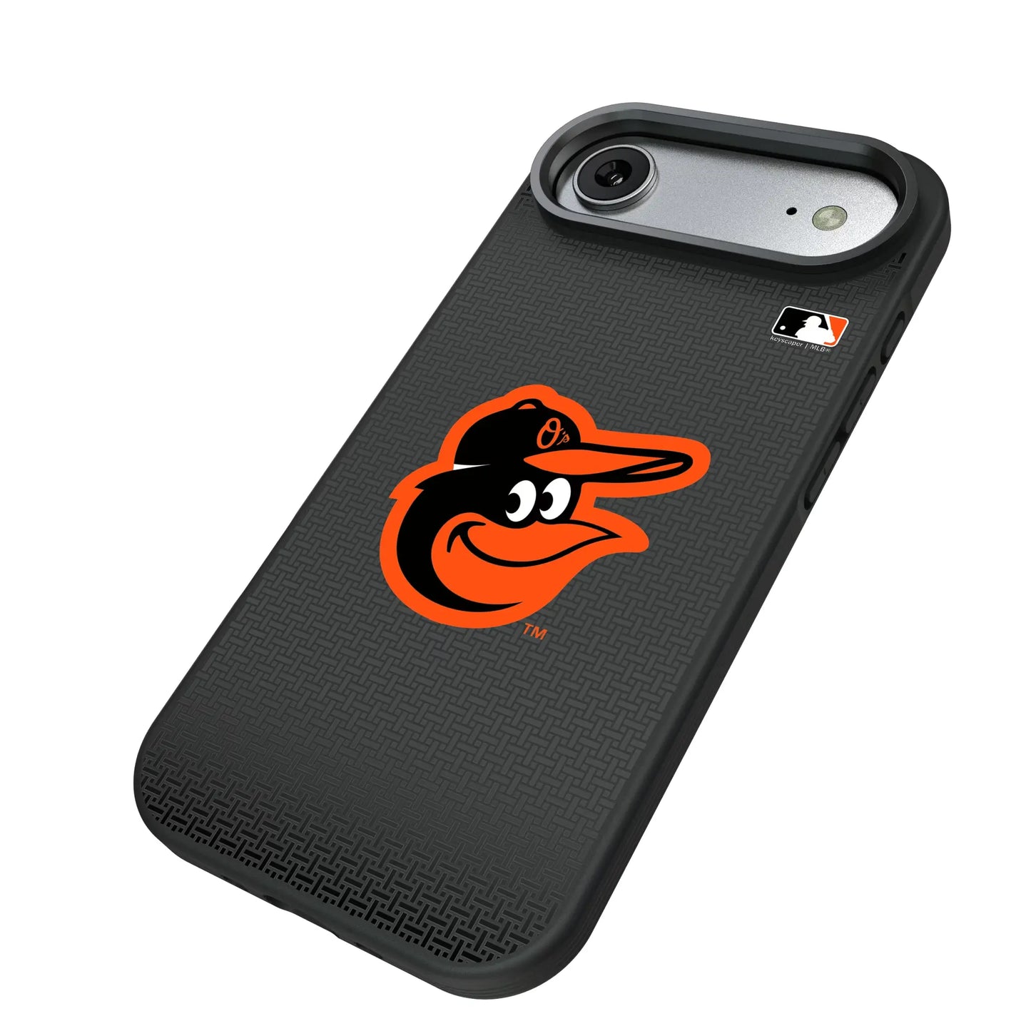Baltimore Orioles Linen Bump Phone Case for Apple iPhone
