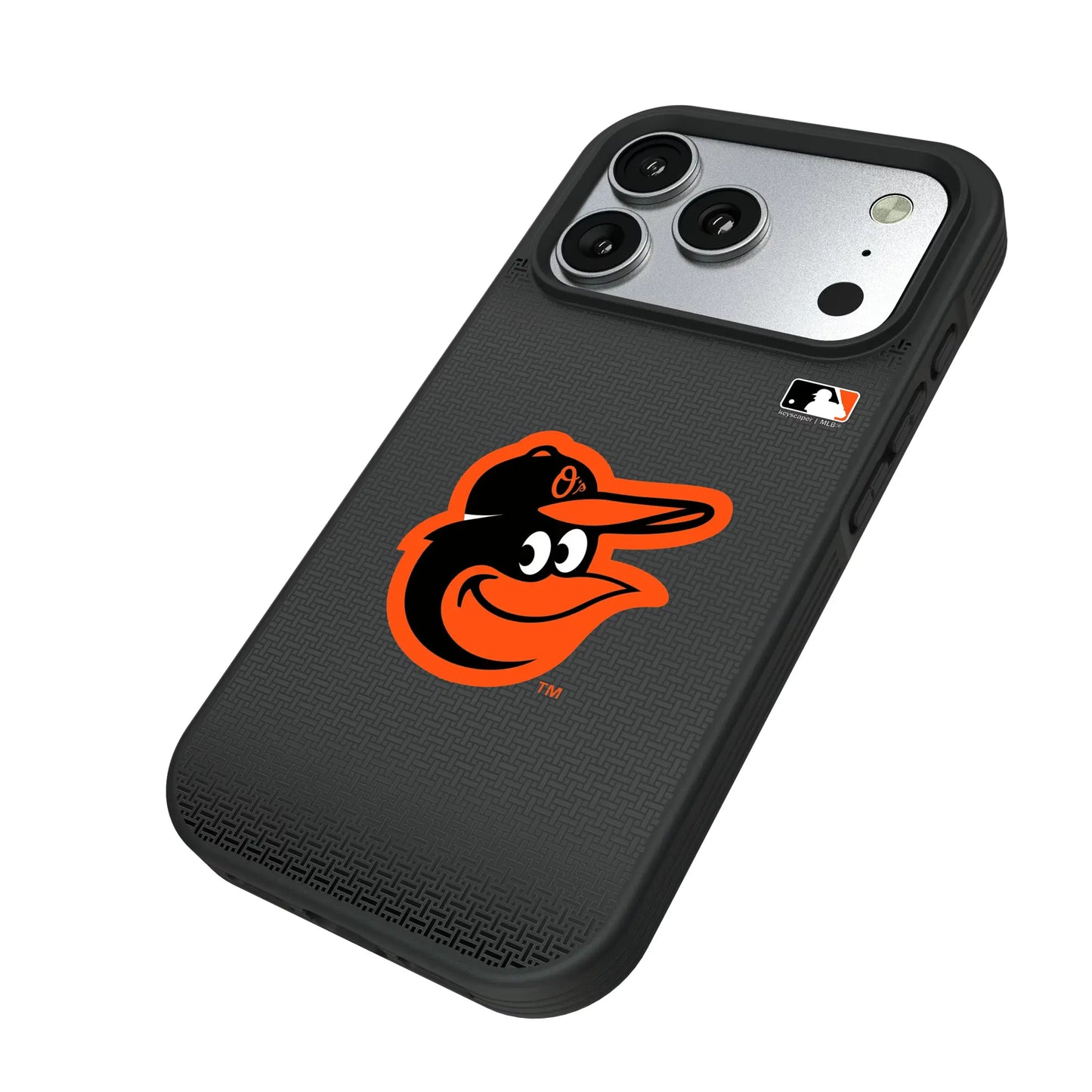 Baltimore Orioles Linen Bump Phone Case for Apple iPhone