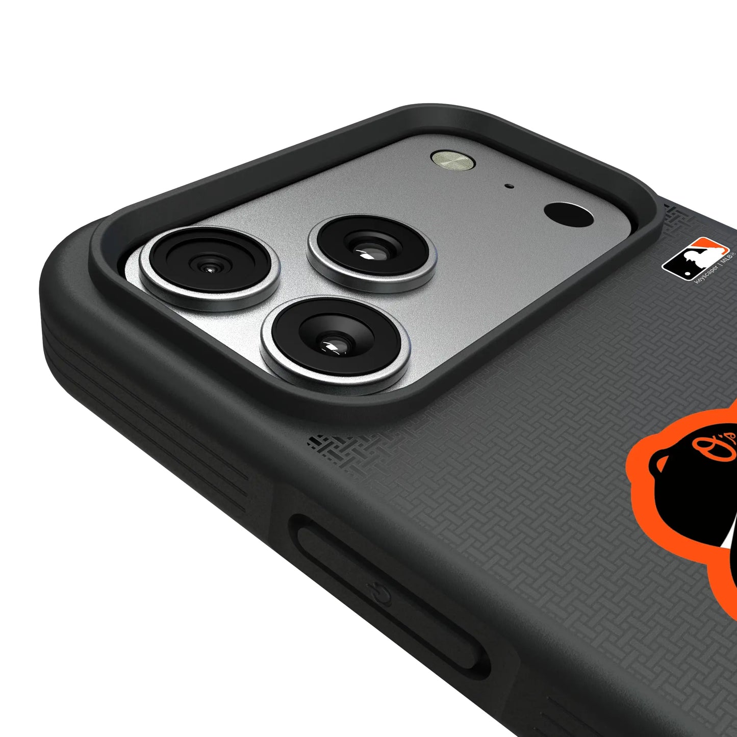 Baltimore Orioles Linen Bump Phone Case for Apple iPhone