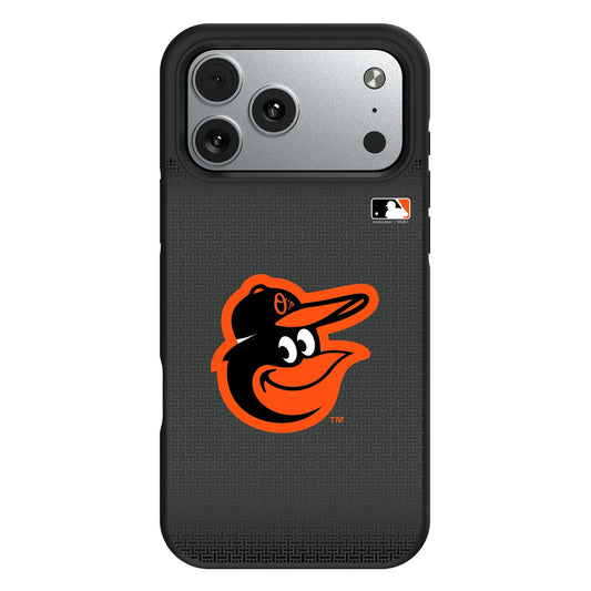 Baltimore Orioles Linen Bump Phone Case for Apple iPhone