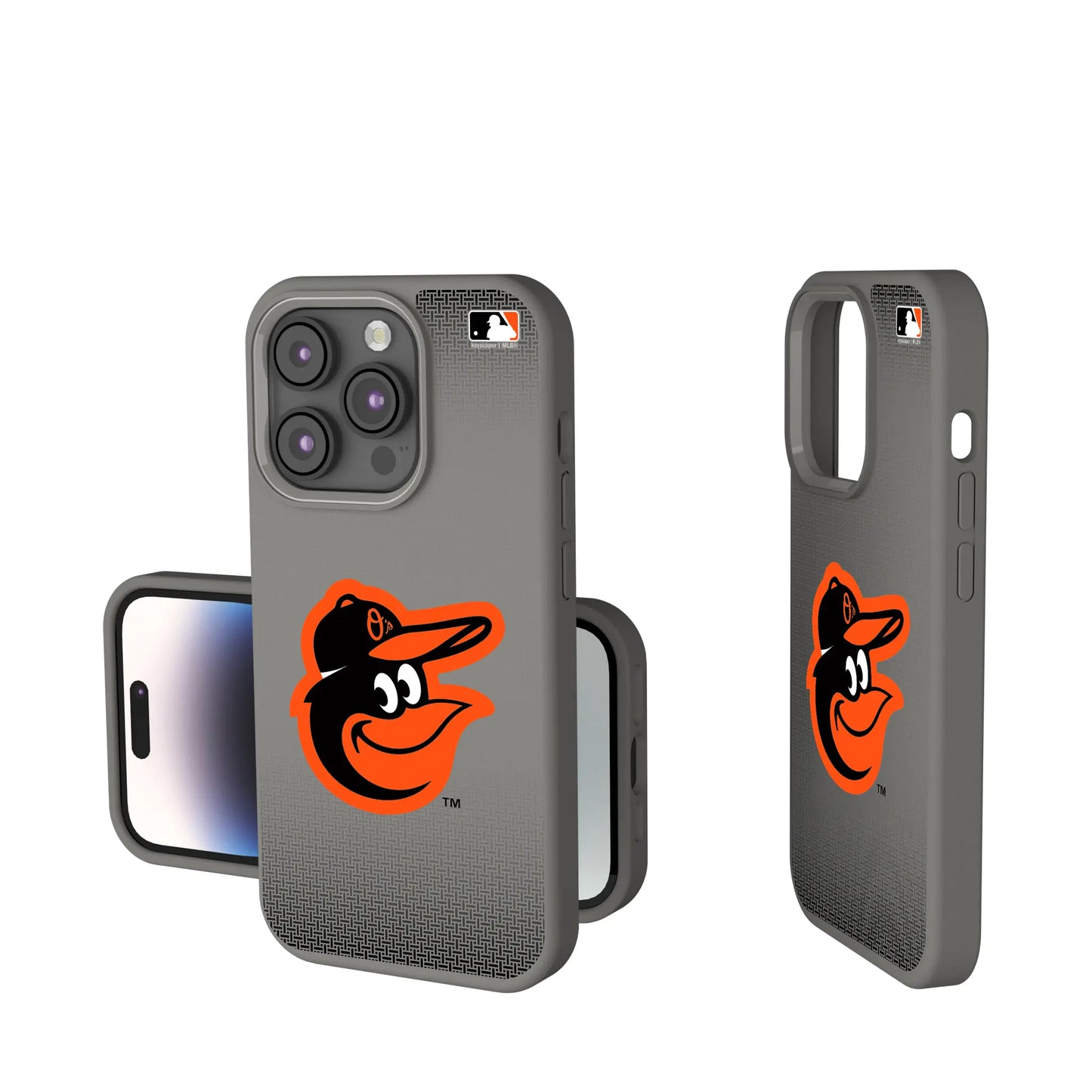 Baltimore Orioles Linen Soft Touch Phone Case for Apple iPhone