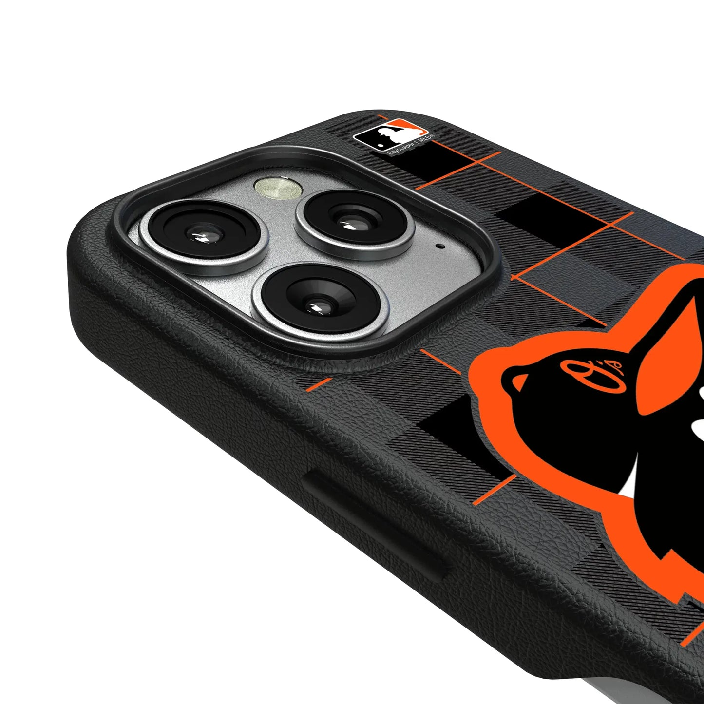 Baltimore Orioles Plaid MagSafe Compatible Phone Case for Apple iPhone