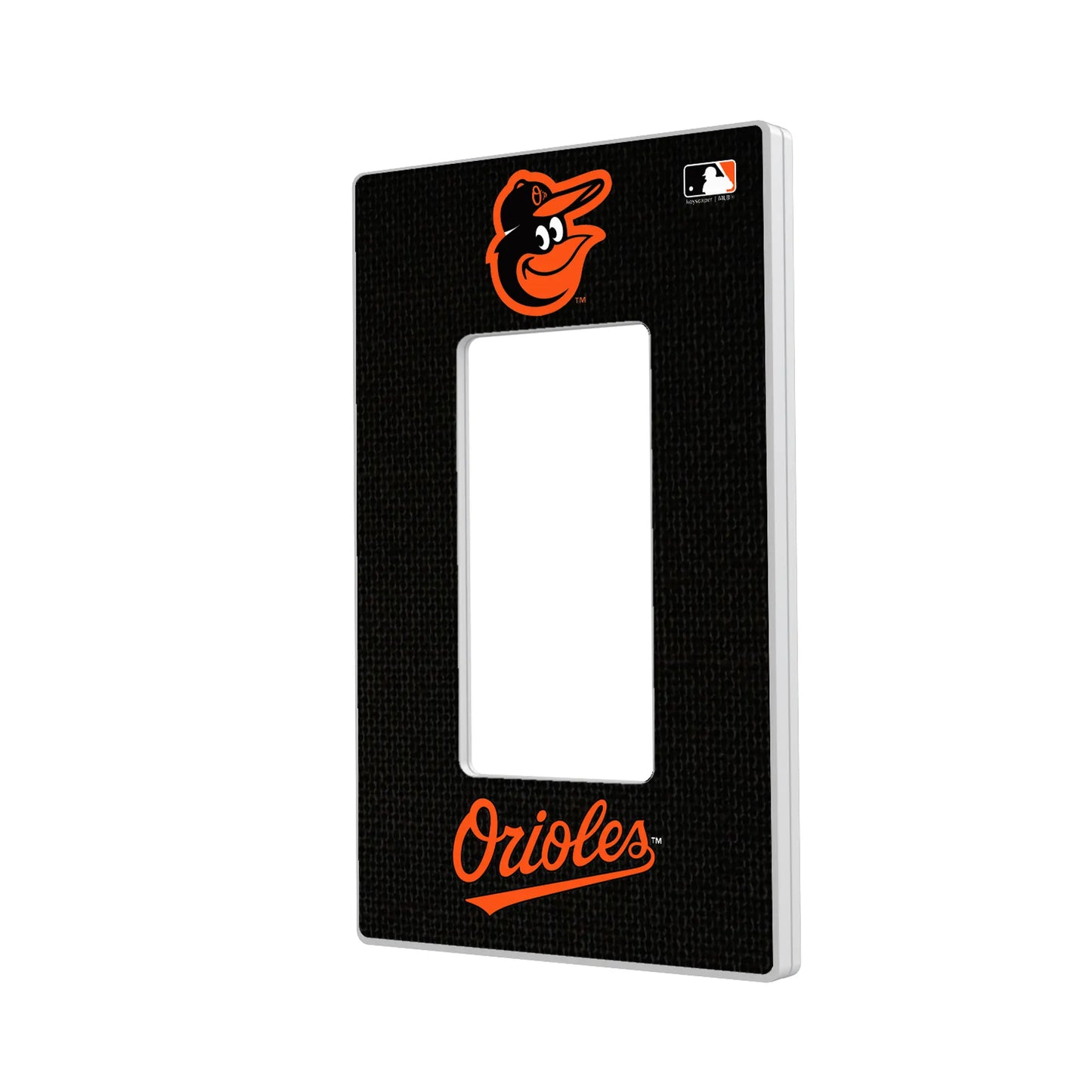 Baltimore Orioles Solid Hidden-Screw Light Switch Plate