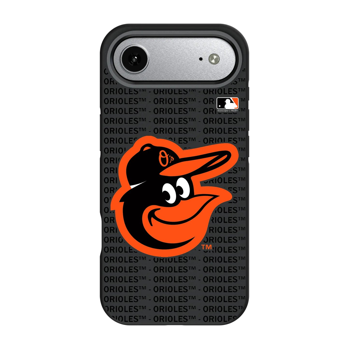 Baltimore Orioles Text Backdrop Bump Phone Case for Apple iPhone