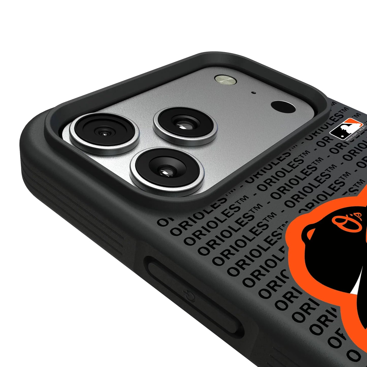 Baltimore Orioles Text Backdrop Bump Phone Case for Apple iPhone