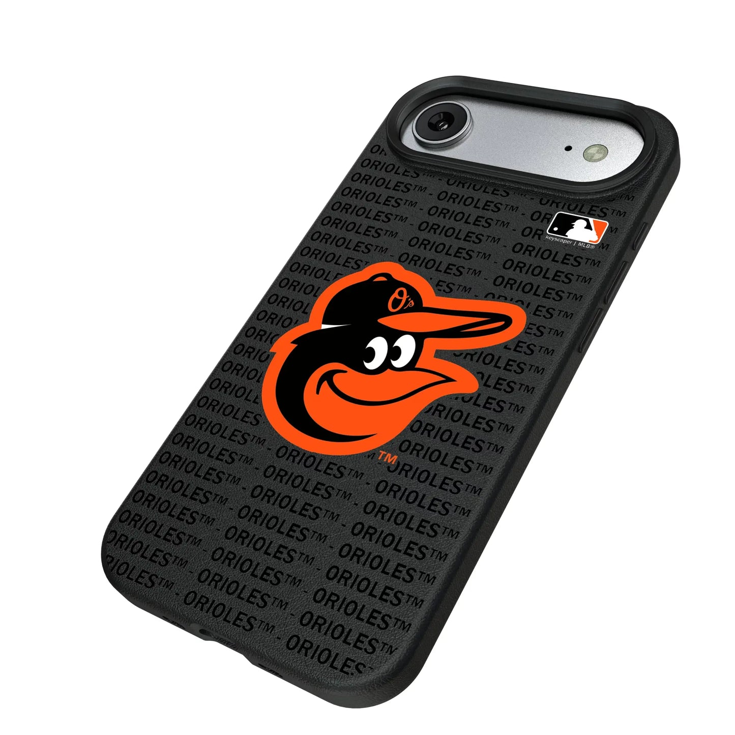 Baltimore Orioles Text Backdrop MagSafe Compatible Phone Case for Apple iPhone