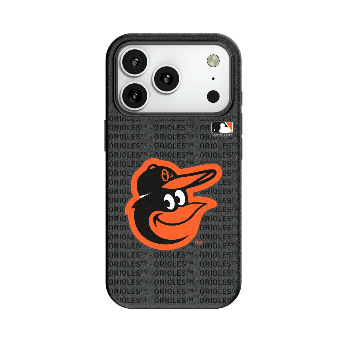 Baltimore Orioles Text Backdrop MagSafe Compatible Phone Case for Apple iPhone