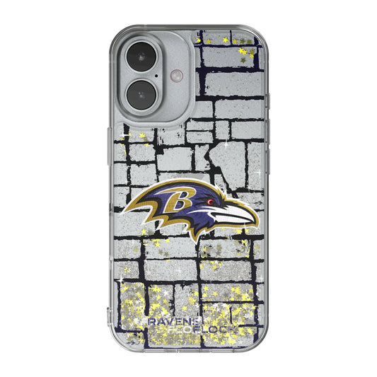 Baltimore Ravens Brick Glitter Phone Case for Apple iPhone
