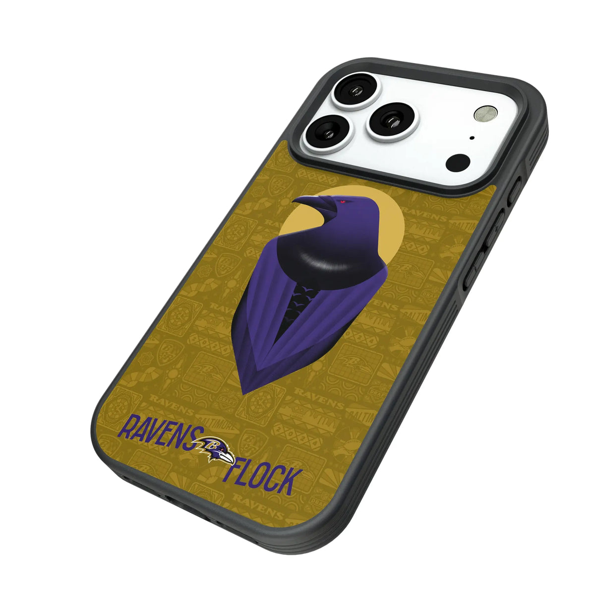 Baltimore Ravens Deco Bump Phone Case for Apple iPhone