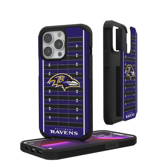 Baltimore Ravens Field Rugged Phone Case for Apple iPhone