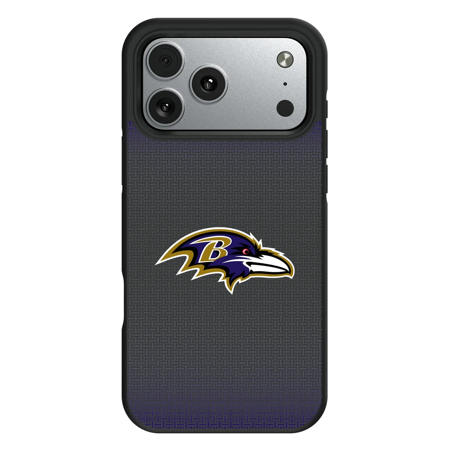 Baltimore Ravens Linen Bump Phone Case for Apple iPhone