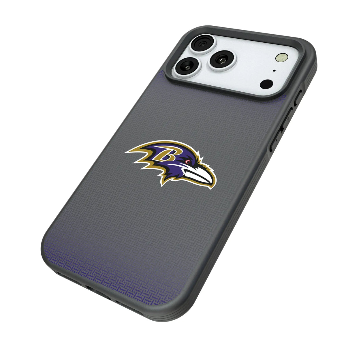 Baltimore Ravens Linen Bump Phone Case for Apple iPhone